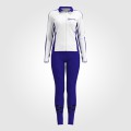 sport gymnastics warm up jackets blue