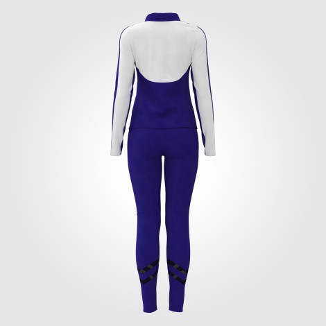 sport gymnastics warm up jackets blue 1