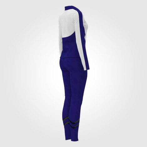 sport gymnastics warm up jackets blue 4