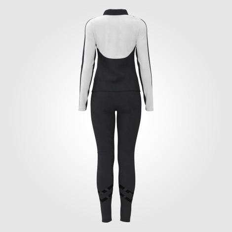 sport gymnastics warm up jackets white 1