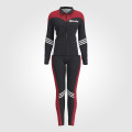 zip up gymnastics warm up jacket red