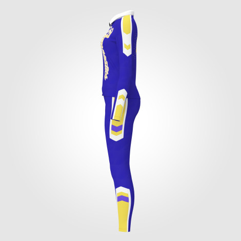 gymnastics warm ups jacket and pants blue 2