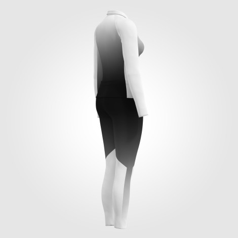 zip up workout jacket white 4