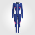 custom team track warm up suit blue