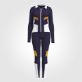 custom team track warm up suit purple