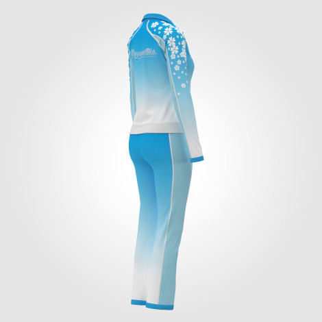 gymnastics warm up jacket blue 4