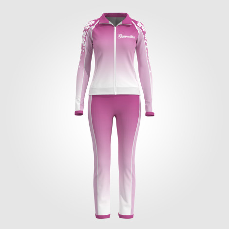 gymnastics warm up jacket purple 0