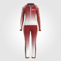 gymnastics warm up jacket red