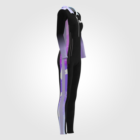 athletic warm up pants purple 3