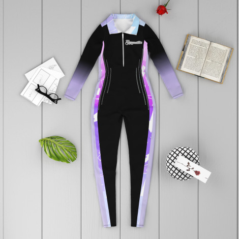 athletic warm up pants purple 6