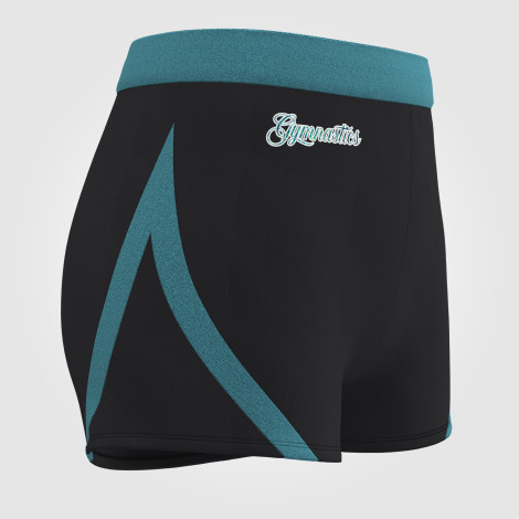 gymnastic bike shorts black 3