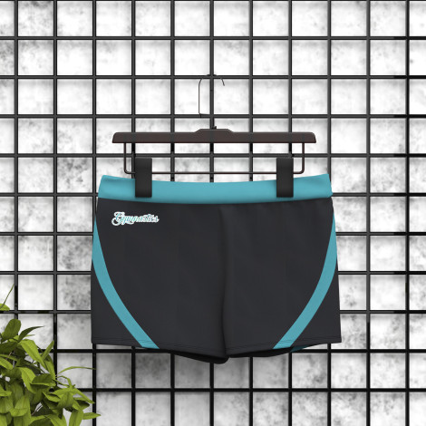 gymnastic bike shorts black 5