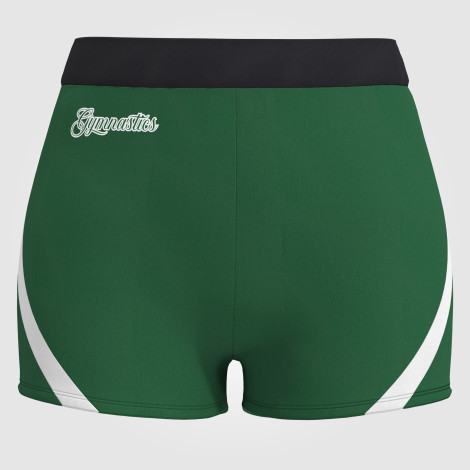 gymnastic bike shorts green 0