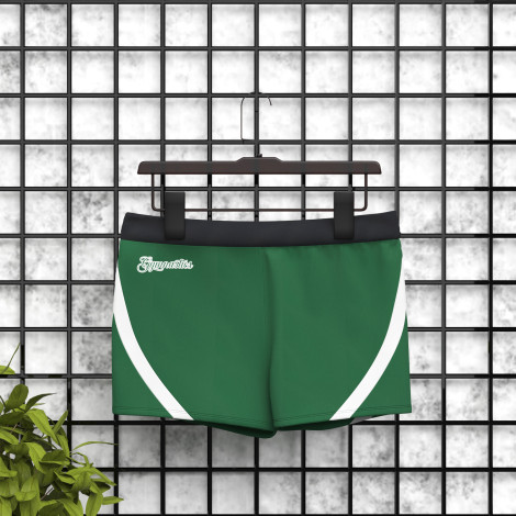 gymnastic bike shorts green 5