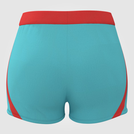 gymnastic bike shorts blue 1