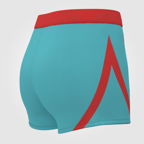 gymnastic bike shorts blue 4