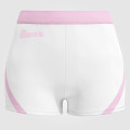 gymnastic bike shorts white