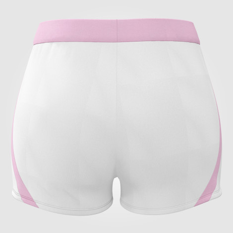 gymnastic bike shorts white 1