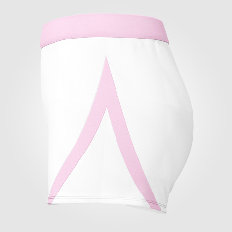 gymnastic bike shorts white 2