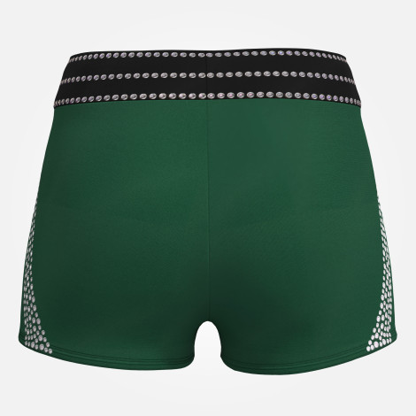  gymnastics spandex shorts leotards green 1