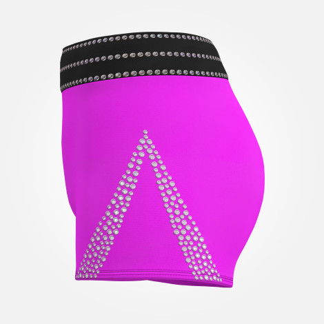  gymnastics spandex shorts leotards pink 2