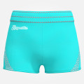  gymnastics spandex shorts leotards blue