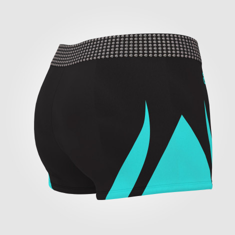 gymnastics sports bra and shorts shop black 4