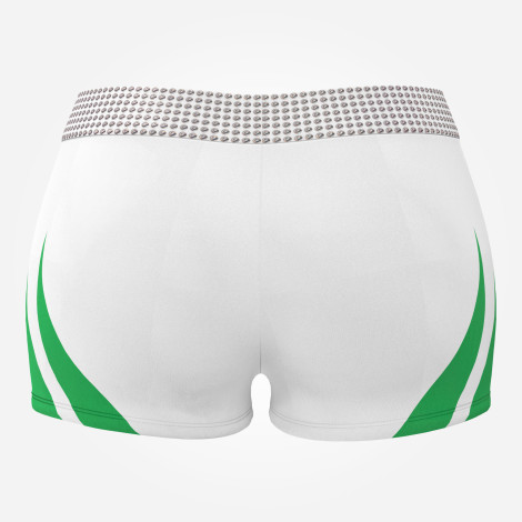gymnastics sports bra and shorts shop white 1