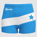 gymnastics shorts shorts leotards blue