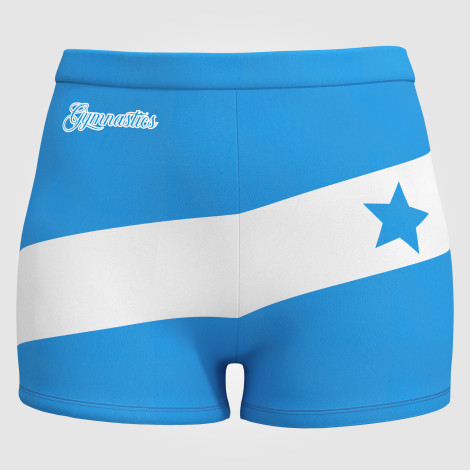 gymnastics shorts shorts leotards blue 0