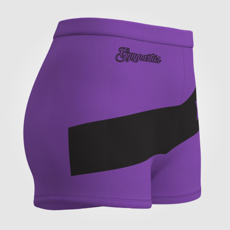 gymnastics shorts shorts leotards purple 3