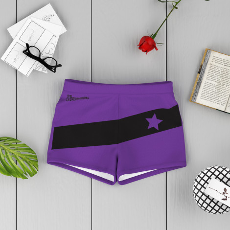 gymnastics shorts shorts leotards purple 6