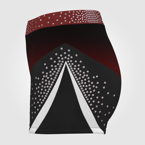tumbling gymnastic shorts red 2