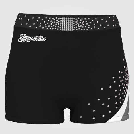 tumbling gymnastic shorts black 0