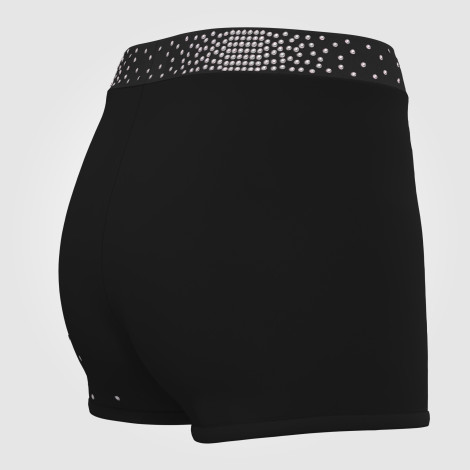 tumbling gymnastic shorts black 4
