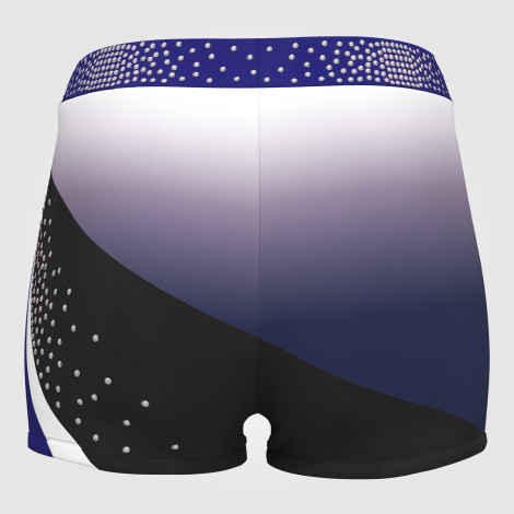 tumbling gymnastic shorts blue 1