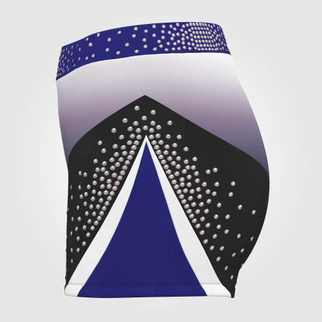 tumbling gymnastic shorts blue 2