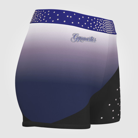 tumbling gymnastic shorts blue 3