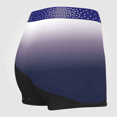 tumbling gymnastic shorts blue 4