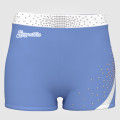 tumbling gymnastic shorts sky blue
