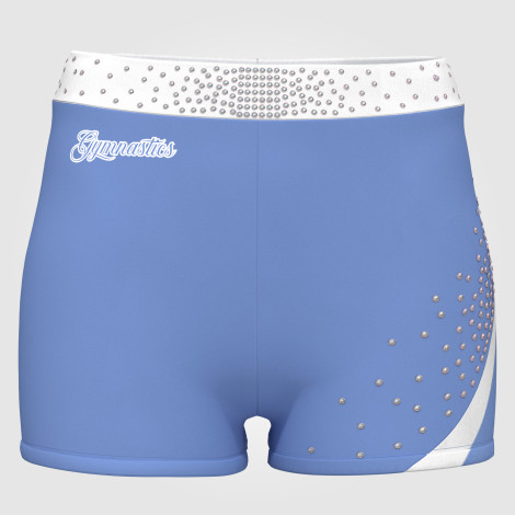 tumbling gymnastic shorts sky blue 0