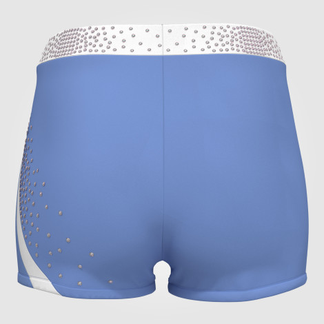 tumbling gymnastic shorts sky blue 1