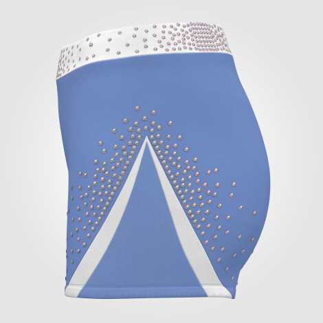 tumbling gymnastic shorts sky blue 2