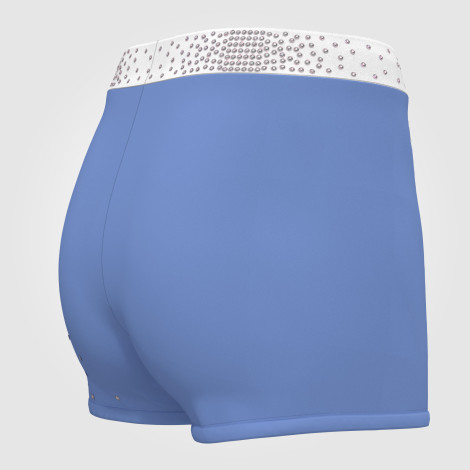 tumbling gymnastic shorts sky blue 4