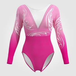 pink gymnastics clothes for girls