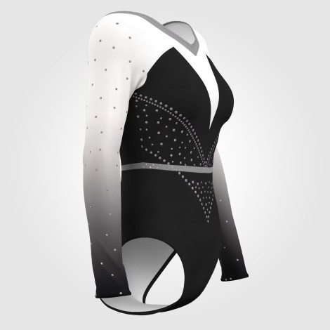 dark purple gymnastics outfits for women black 3
