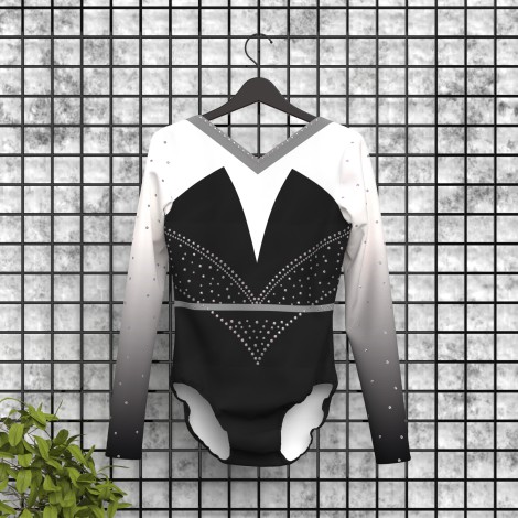 dark purple gymnastics outfits for women black 5