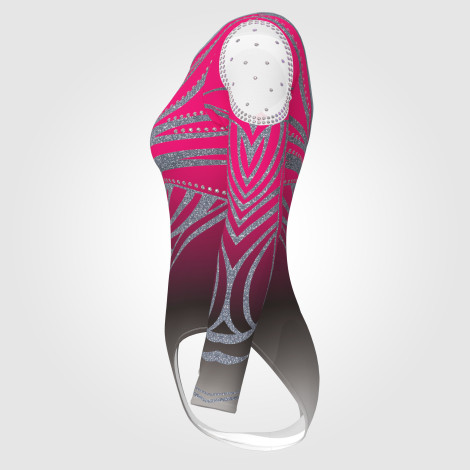pink and black team usa gymnast in leotard pink 2