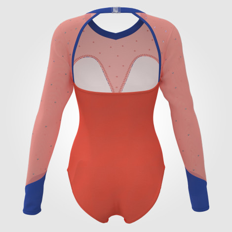 orange competition gymnastics outfits orange 1