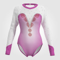 orange competition gymnastics outfits pink